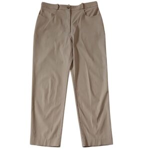 SZ12 Tilley Tan Trousers with Modern Flat-Front Design